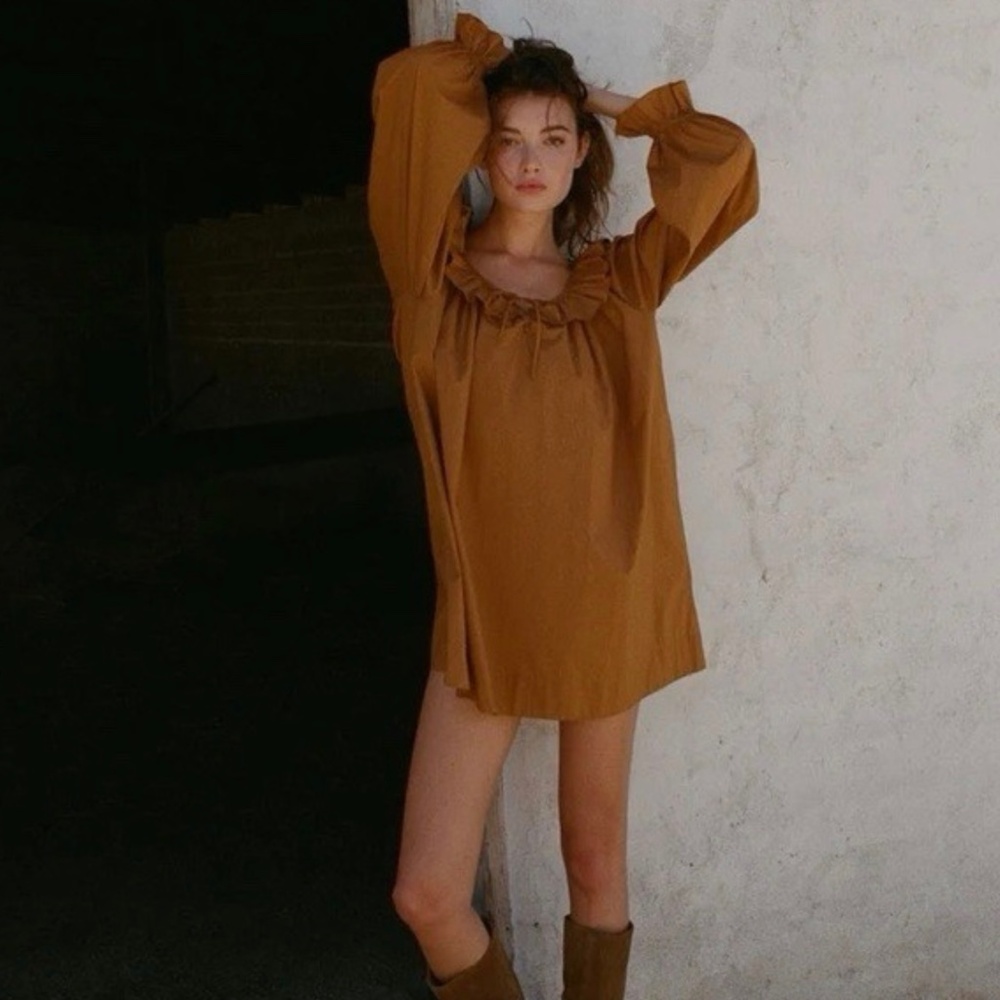 Doen Jillian Dress- Foxtail (XXS) NWT